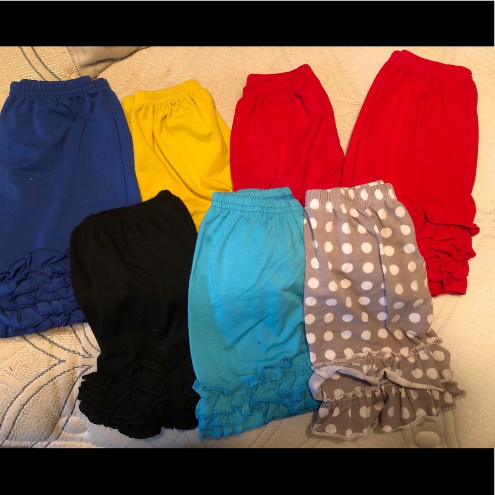 Lot (7 PAIR!) of 2T Icing Shorts- New without tags